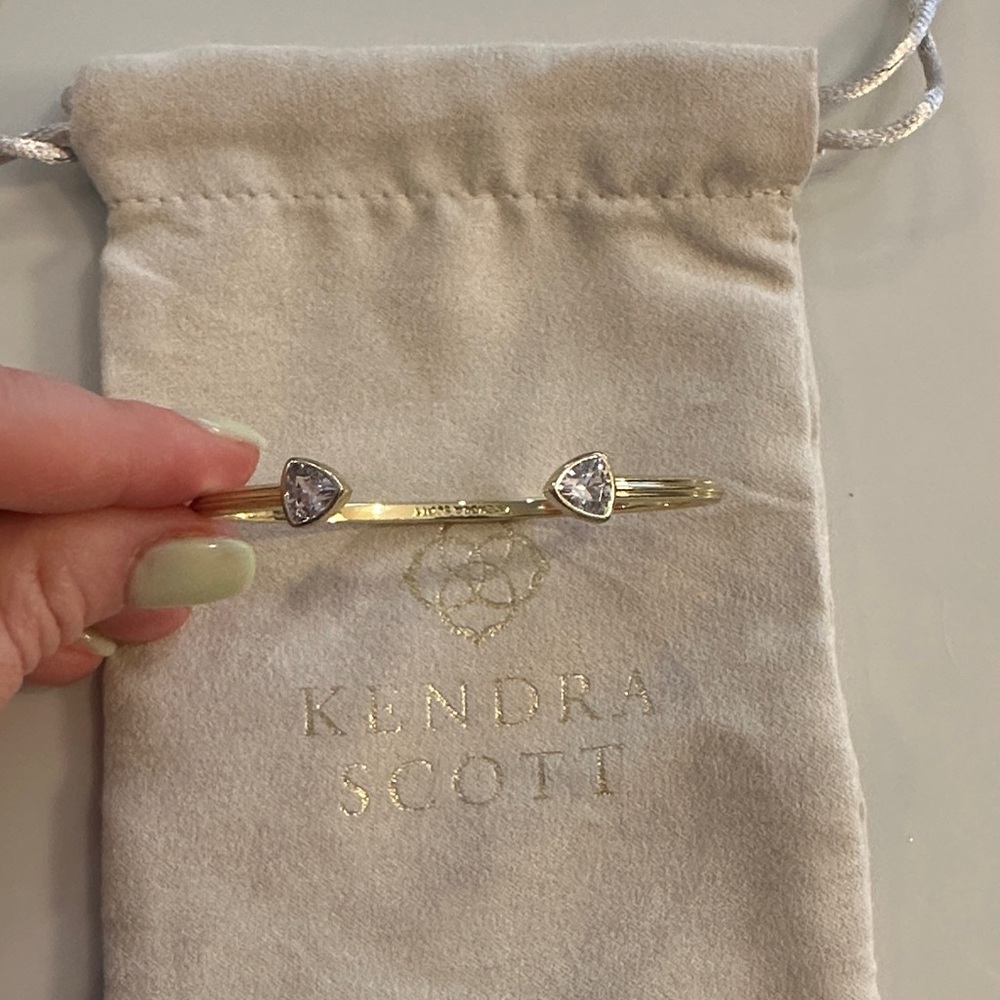 Kendra Scott Gold Cuff Bracelet